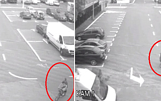 Policja szuka rowerzysty, który w Elblągu potrącił kobietę i uciekł